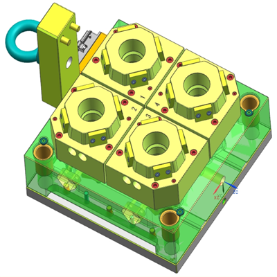 PS cup mold cavity